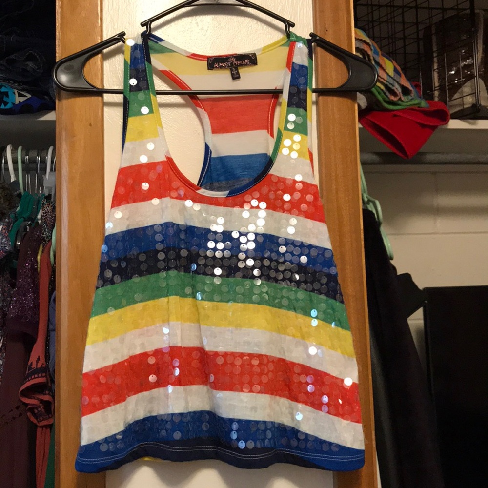 Striped tank top